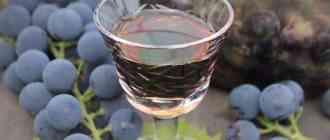 Настойка из винограда на водке
